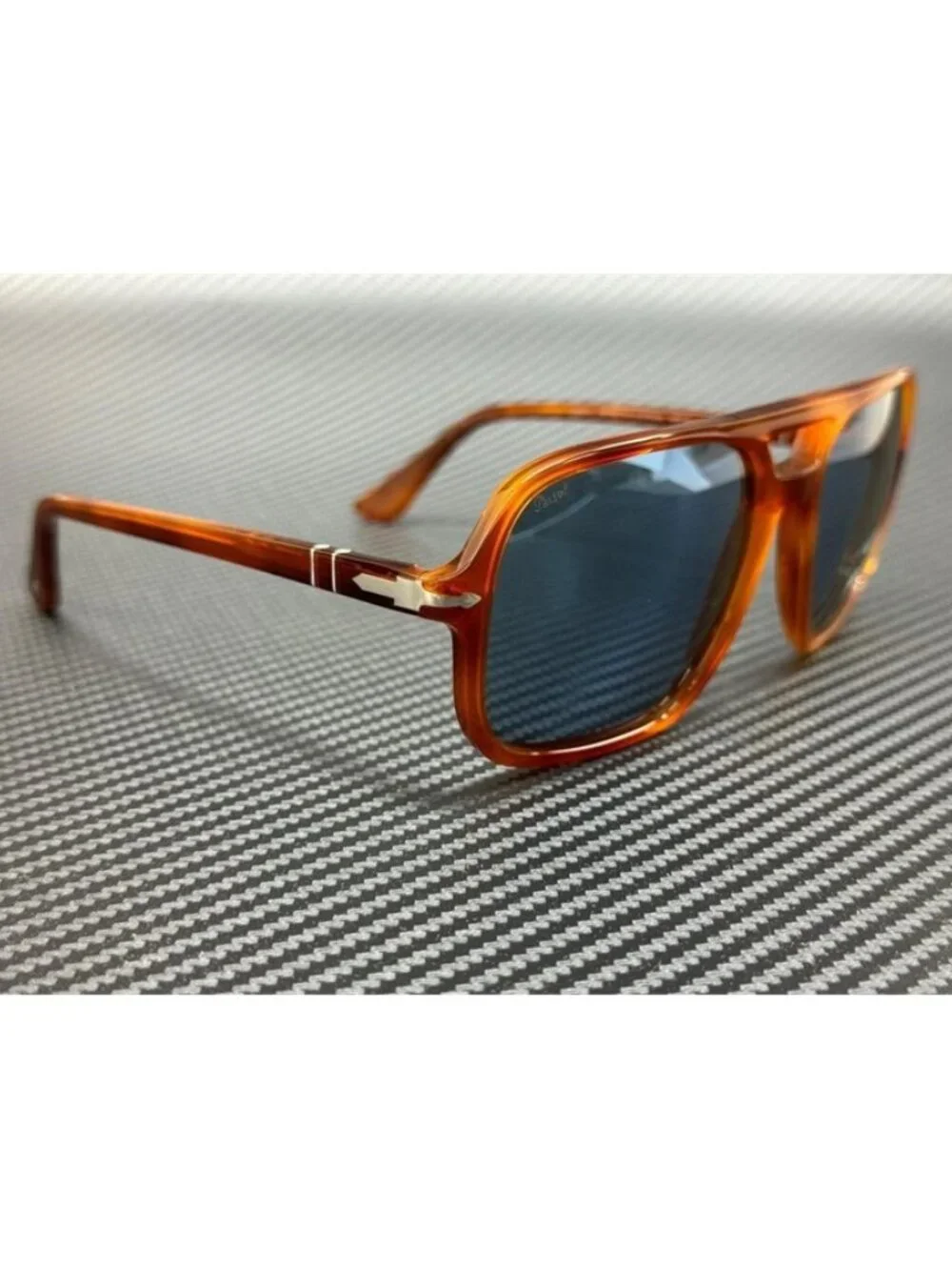 New Blue Men Terra di Siena Brown Sunglasses 58-19-150